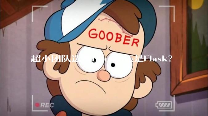 超小团队选择Django还是Flask？