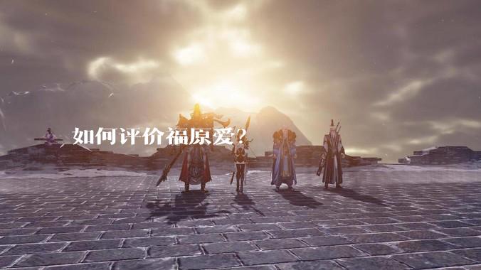 如何评价福原爱？