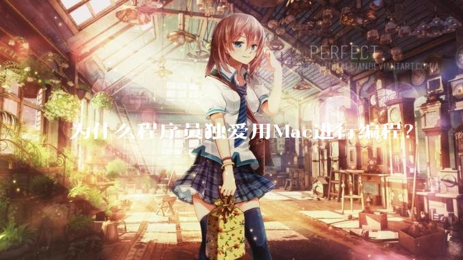 为什么程序员独爱用Mac进行编程？