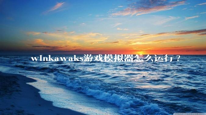 winkawaks游戏模拟器怎么运行?